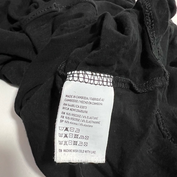 American Eagle Soft and Sexy Black Long-Sleeve - Picture 4 of 4